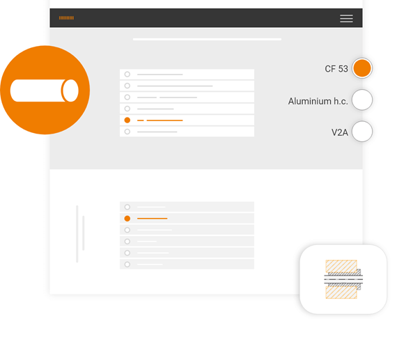 Step 3: select shaft material